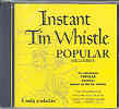Instant Tin Whistle (yellow) Cd Sheet Music Songbook