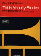 Thirty Velocity Studies Bass Clef Edition Gordon Sheet Music Songbook