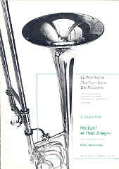 Bessonnet Recitatif Et Petit Allegro Trombone Sheet Music Songbook