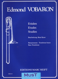 Vobaron Studies 24 Bass Trombone Sheet Music Songbook