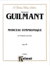 Guilmant Morceau Symphonique Op88 Trombone Sheet Music Songbook