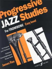 Progressive Jazz Studies 1 Trombone Easy Rae Sheet Music Songbook