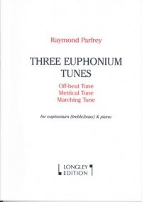 Parfrey Euphonium Tunes (3) Euph/bari & Piano Sheet Music Songbook