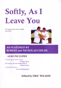 Softly As I Leave You Euphonium Solo/duet & Piano Sheet Music Songbook