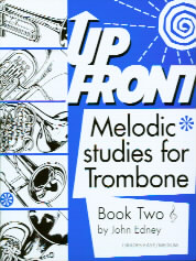 Up Front Melodic Studies Trombone Book 2 Treble Sheet Music Songbook