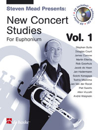 New Concert Studies For Euphonium Vol 1 Mead Bass Sheet Music Songbook
