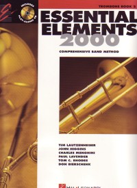 Essential Elements 2000 Book 2 Trombone Bk & Cd Sheet Music Songbook