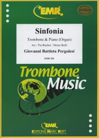 Pergolesi Sinfonia F Balliu/bucher Trombone/piano Sheet Music Songbook