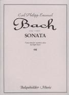 Bach Cpe Sonata Solo Trombone Sheet Music Songbook