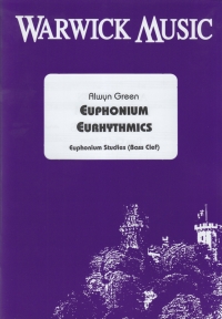 Euphonium Eurhythmics Green Bass Clef Trombone Sheet Music Songbook