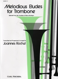 Melodious Etudes For Trombone Book 3 Rochut Sheet Music Songbook