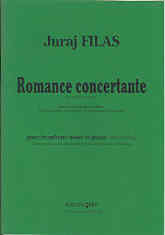 Filas Romance Concertante Bass Trombone & Piano Sheet Music Songbook