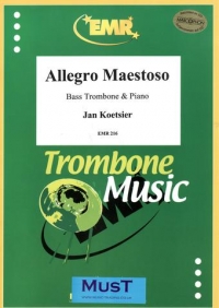 Koetsier Allegro Maestoso Bass Trombone Sheet Music Songbook