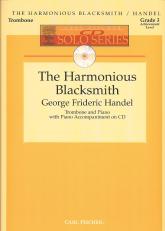 Handel Harmonious Blacksmith Trombone Cd Solo Ser Sheet Music Songbook