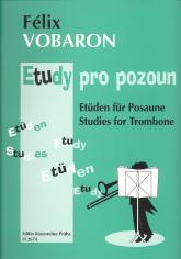 Vobaron Studies For Trombone 34 & 40 Sheet Music Songbook