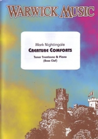 Nightingale Creature Comforts Tenor/bass Cl Tbn/pf Sheet Music Songbook