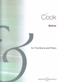 Cook Bolivar Trombone & Piano Sheet Music Songbook