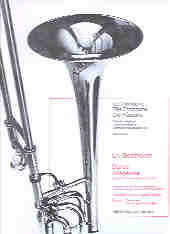 Beethoven Danse Villageoise Bass Trombone Sheet Music Songbook
