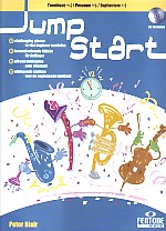 Jump Start Trombone Blair Book & Cd Sheet Music Songbook