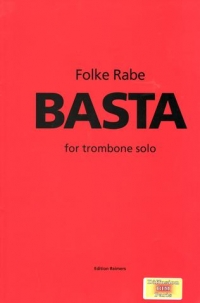 Rabe Basta Solo Trombone Sheet Music Songbook