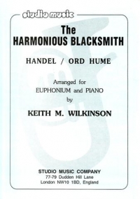 Handel Harmonious Blacksmith Euphonium & Piano Sheet Music Songbook