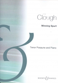 Clough Winning Spurt Tenor Trombone & Piano Sheet Music Songbook