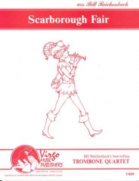 Reichenbach Scarborough Fair 4 Trombones Sheet Music Songbook