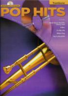 Pop Hits Instrumental Play-along Trombone Bk & Cd Sheet Music Songbook