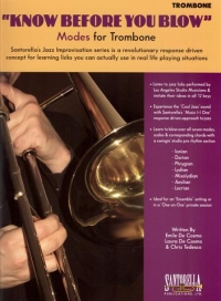 Know Before You Blow Modes For Trombone + Cd Sheet Music Songbook