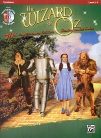 Wizard Of Oz 70th Anniversary Trombone Book & Cd Sheet Music Songbook