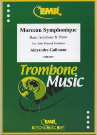 Guilmant Morceau Symphonique Bass Trom & Piano Sheet Music Songbook