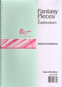 Bourgeois Fantasy Pieces Euphonium Bass Clef Sheet Music Songbook