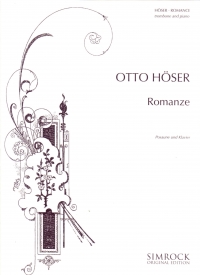 Hoser Romance Trombone & Piano Sheet Music Songbook