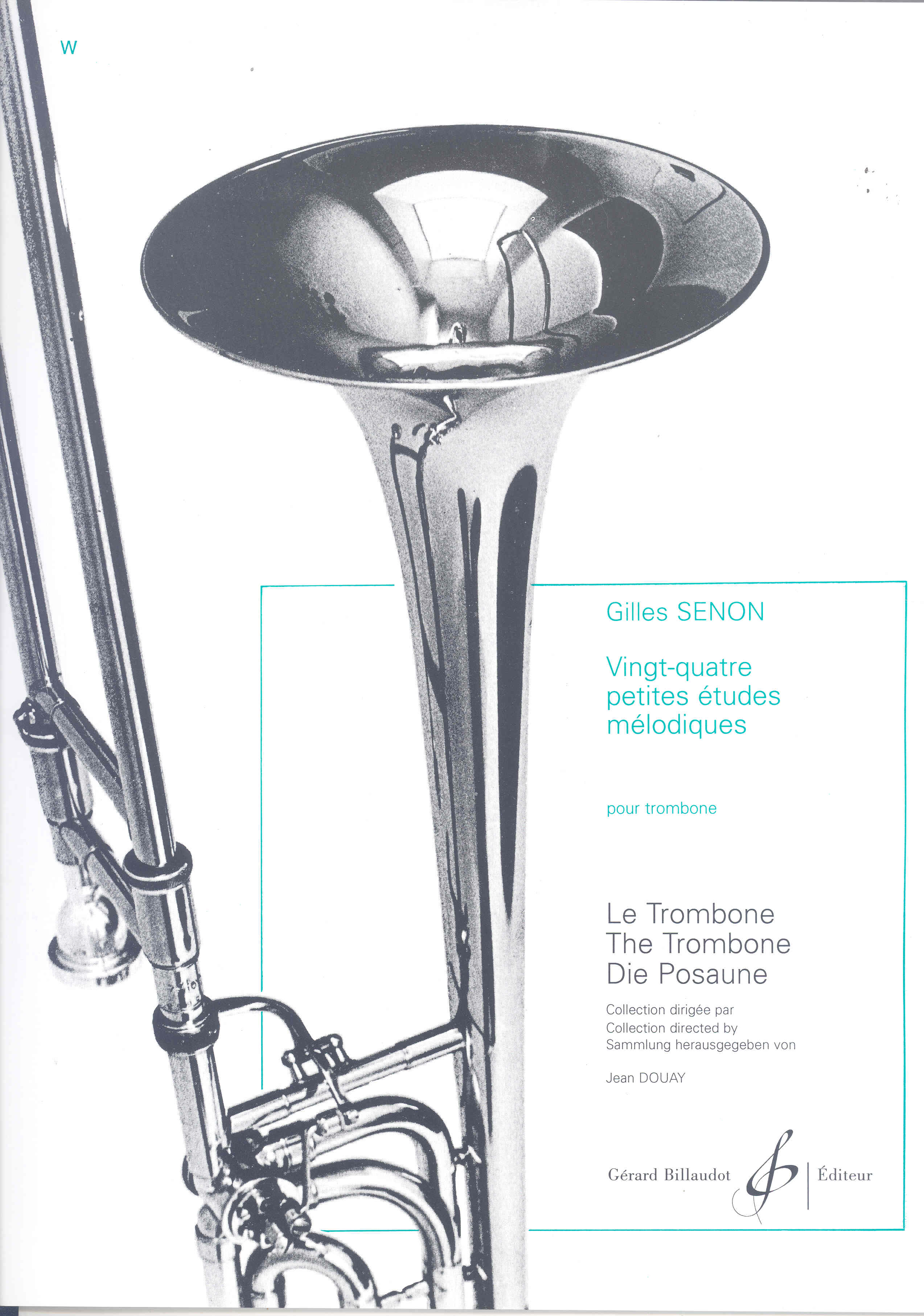 Senon 24 Petite Etudes Melodiques Tenor Trombone Sheet Music Songbook