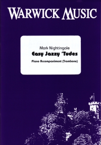 Easy Jazzy Tudes Piano Accompaniment Trombone Bass Sheet Music Songbook