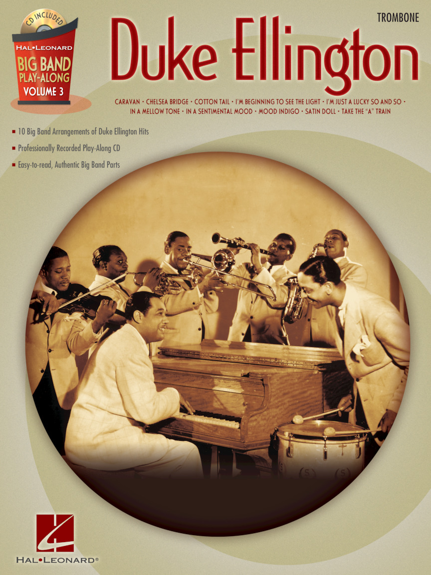 Big Band Play Along 03 Duke Ellington Trombone Sheet Music Songbook