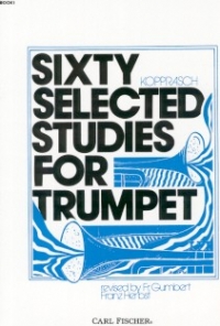 Kopprasch Studies 60 Selected Book 1 Trumpet Sheet Music Songbook