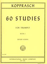 Kopprasch Studies (60) Vol 1 Voisin Trumpet Sheet Music Songbook