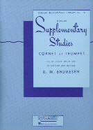 Supplementary Studies Endressen Trumpet Or Cornet Sheet Music Songbook