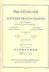 Charlier 36 Etudes & Transcendantes Trumpet Sheet Music Songbook
