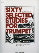 Kopprasch Studies 60 Selected Book 2 Trumpet Sheet Music Songbook