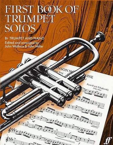 First Book Of Trumpet Solos Complete Sheet Music Songbook