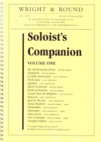 Soloists Companion Vol 1 Trumpet Sheet Music Songbook