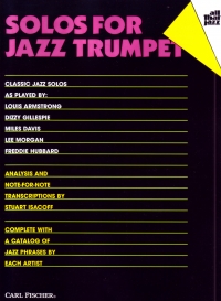 Solos For Jazz Trumpet Sheet Music Songbook