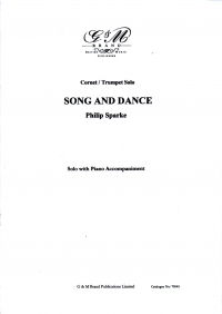 Sparke Song And Dance Cornet And Piano Sheet Music Songbook