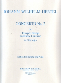 Hertel Concerto No 2 In C Eb Trumpet Sheet Music Songbook