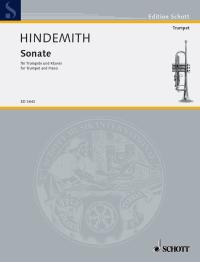 Hindemith Sonata For Trumpet (1939) Sheet Music Songbook