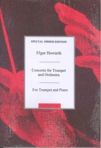 Howarth Concerto For Trumpet Tpt Piano Reduction Sheet Music Songbook