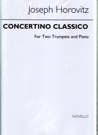 Horovitz Concertino Classico Trumpet Duet Sheet Music Songbook