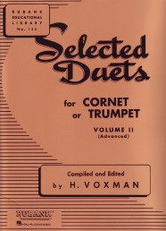 Selected Duets Vol 2 Voxman Trumpet Sheet Music Songbook